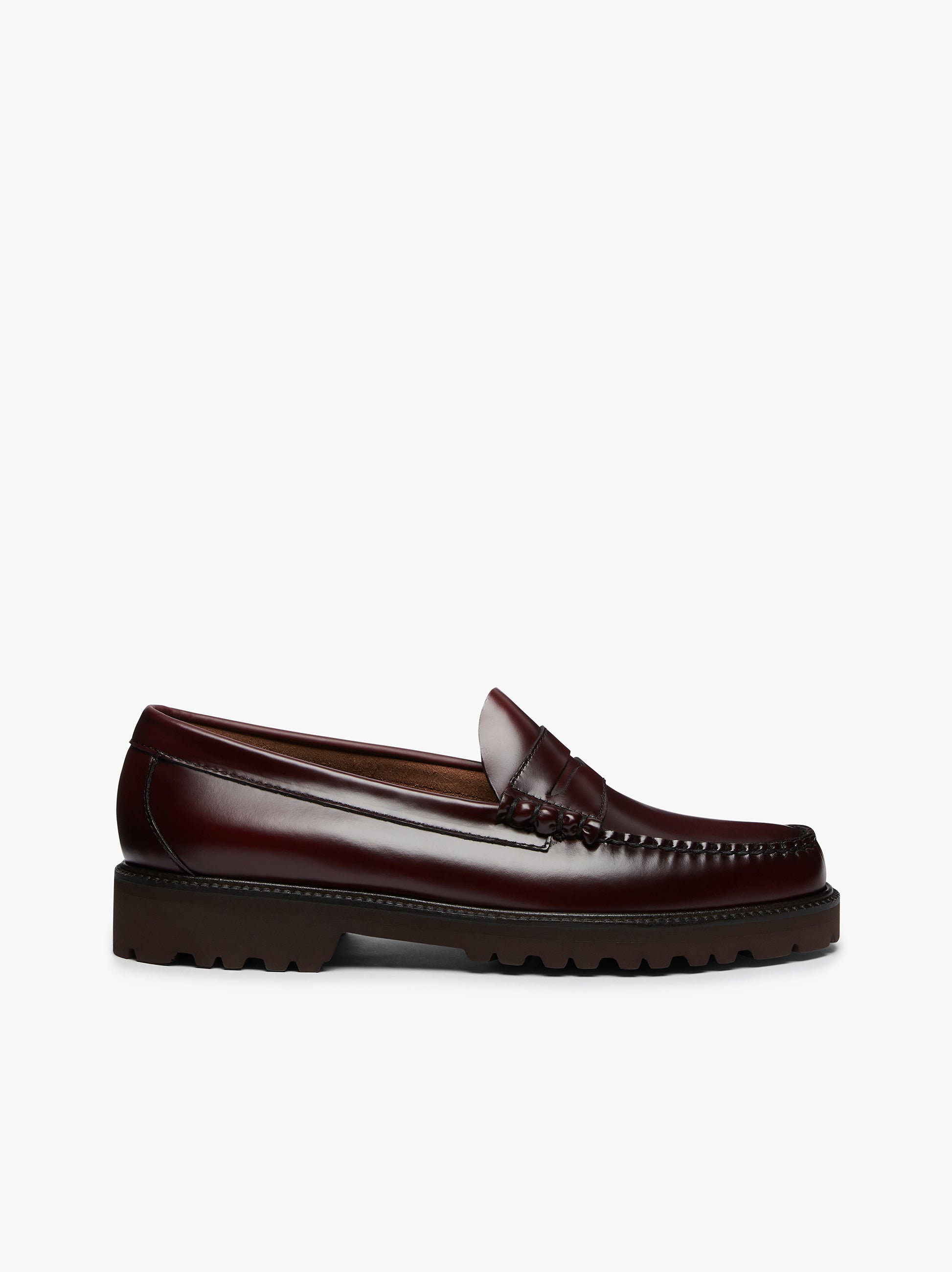 Weejuns 90s Larson Penny Loafers Wine Leather