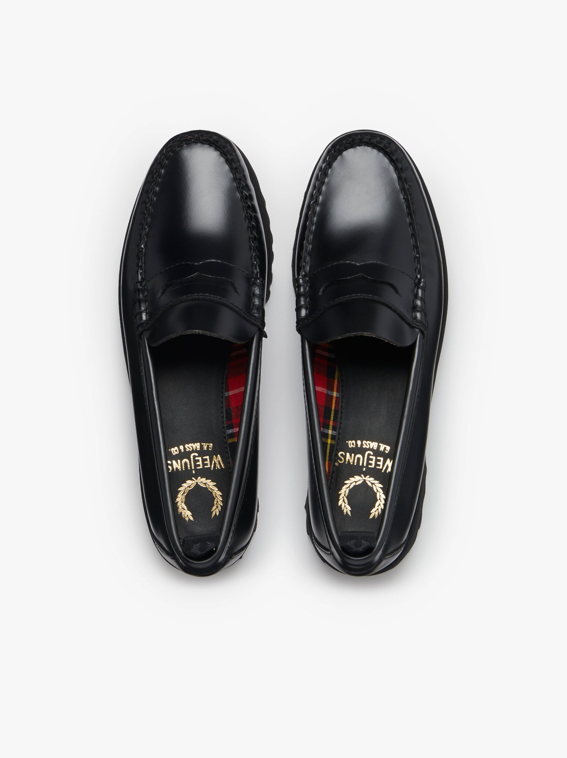 bass x Fred Perry Weejuns 90s Penny – 1876