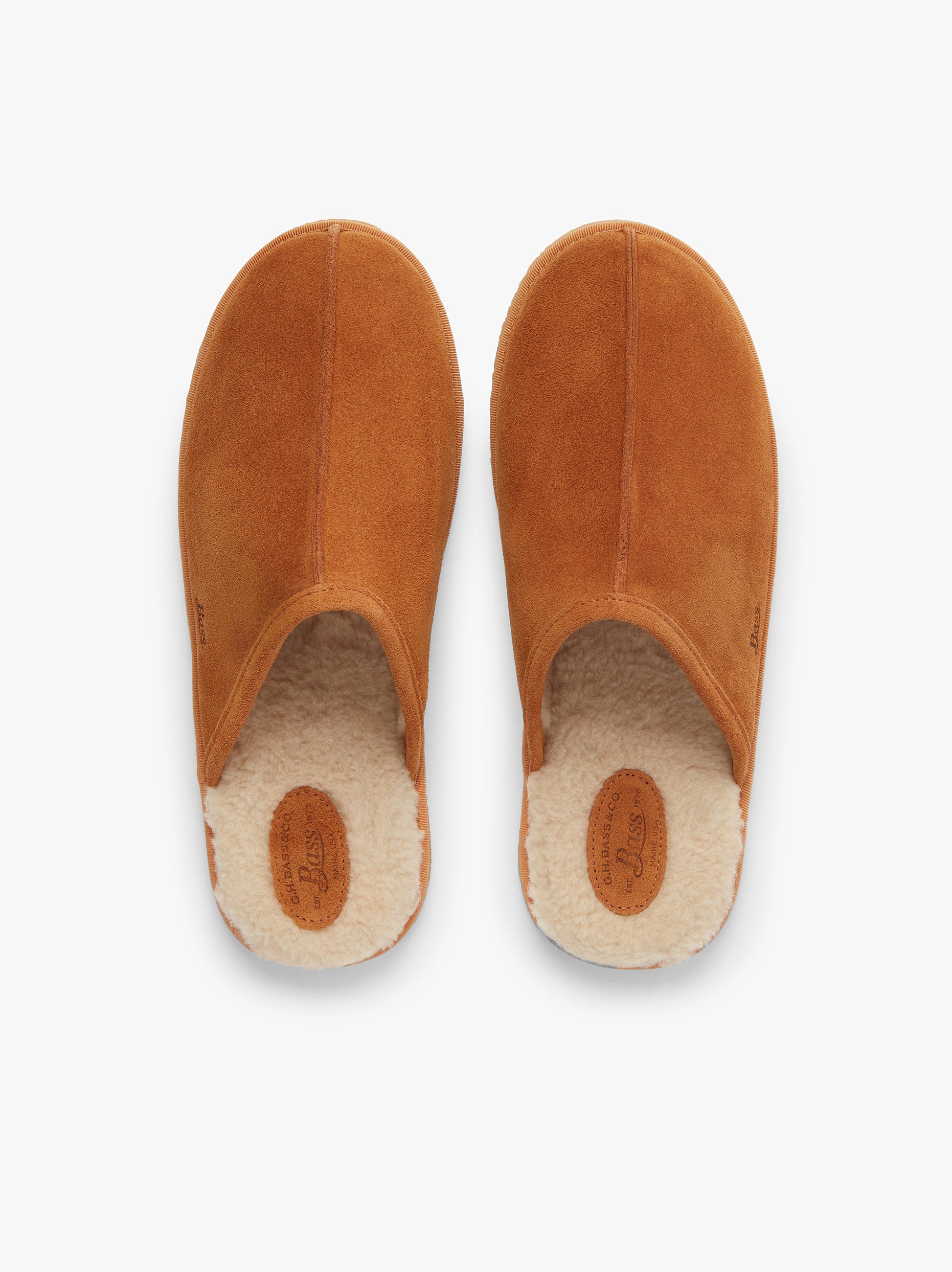 Suede mule slippers online mens