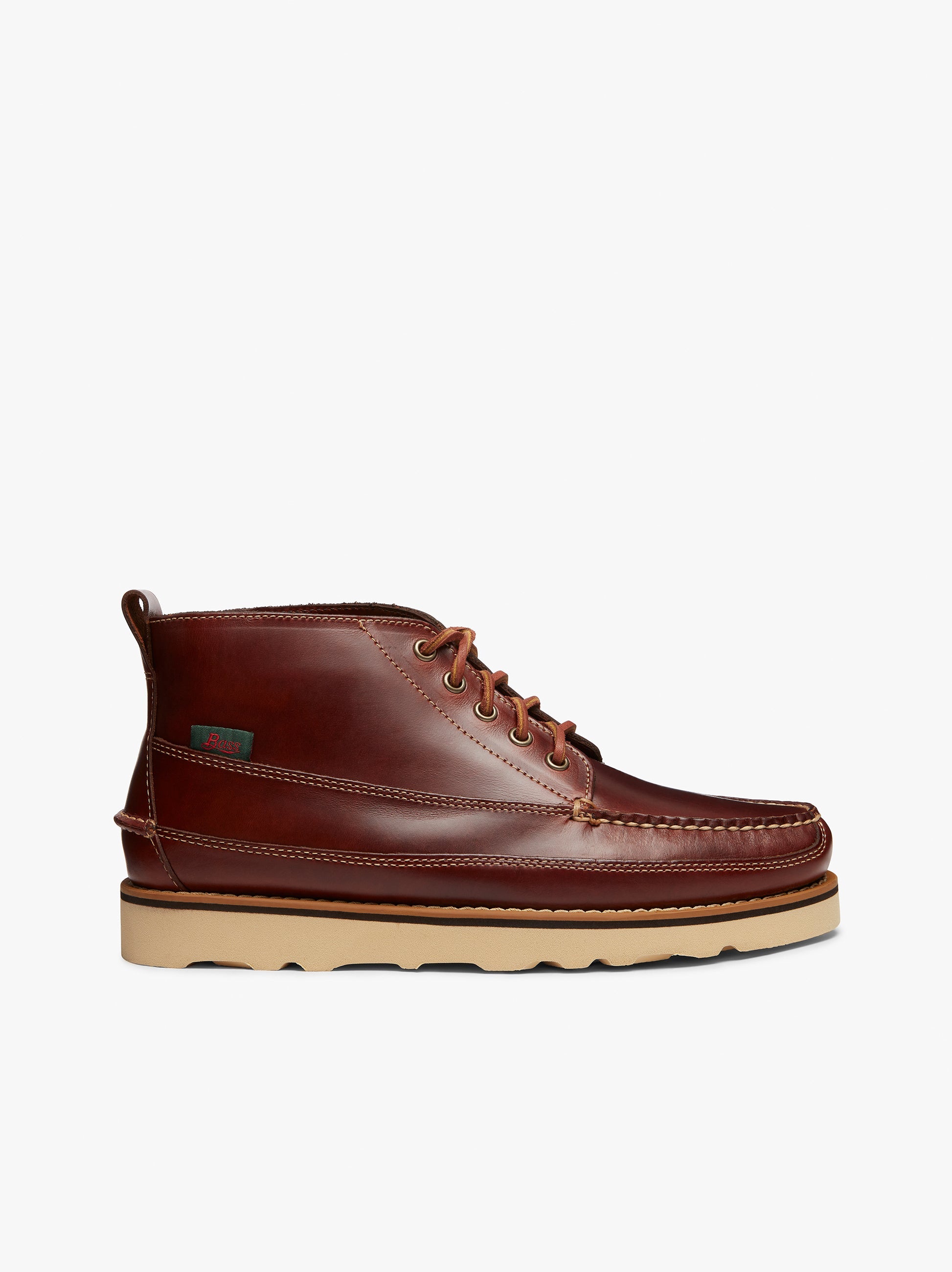 Bass brown boots best sale