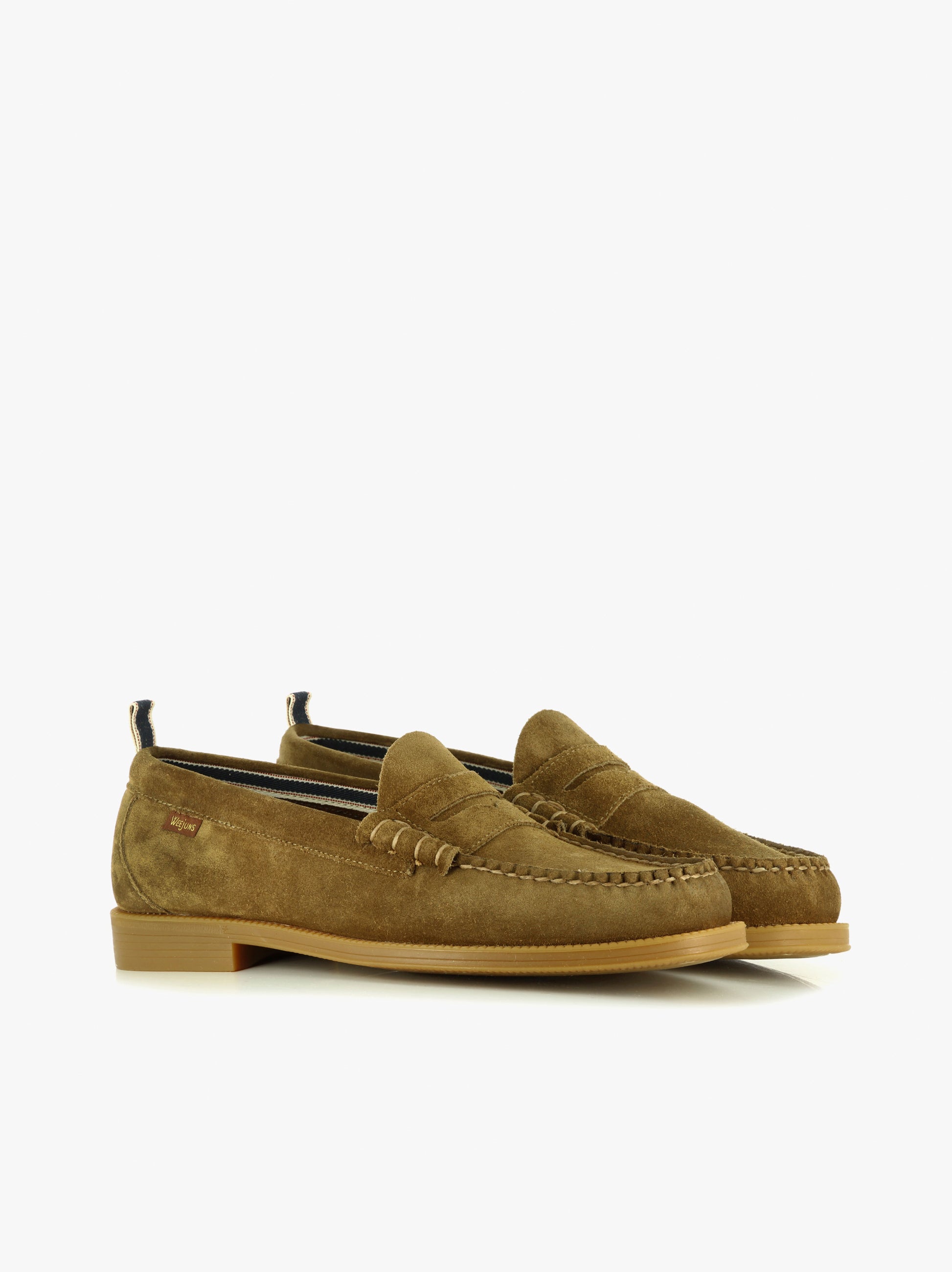 Bass suede sale loafers