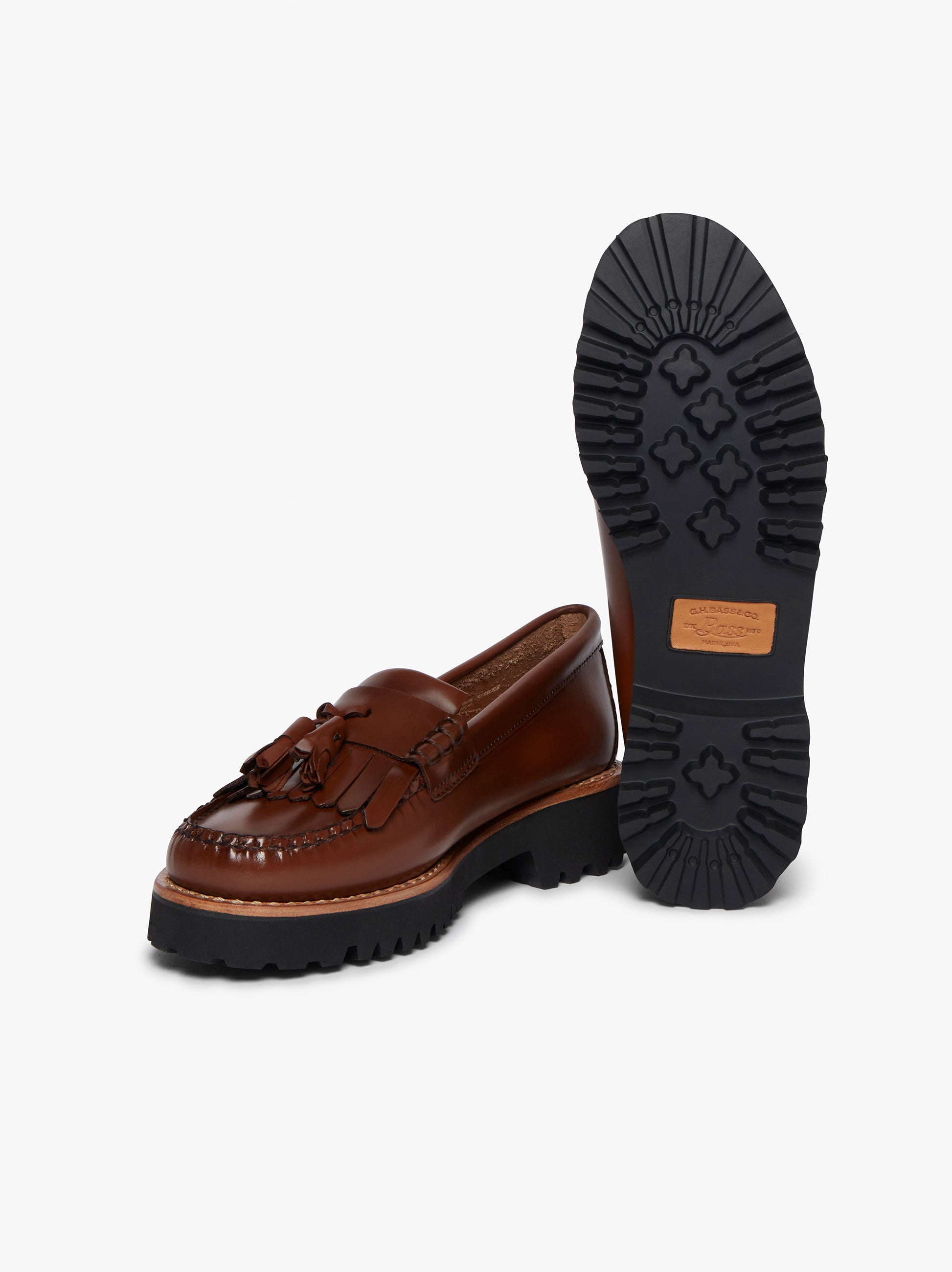 G.H. Bass Weejuns orders Estelle Loafers with Brogue Tassels