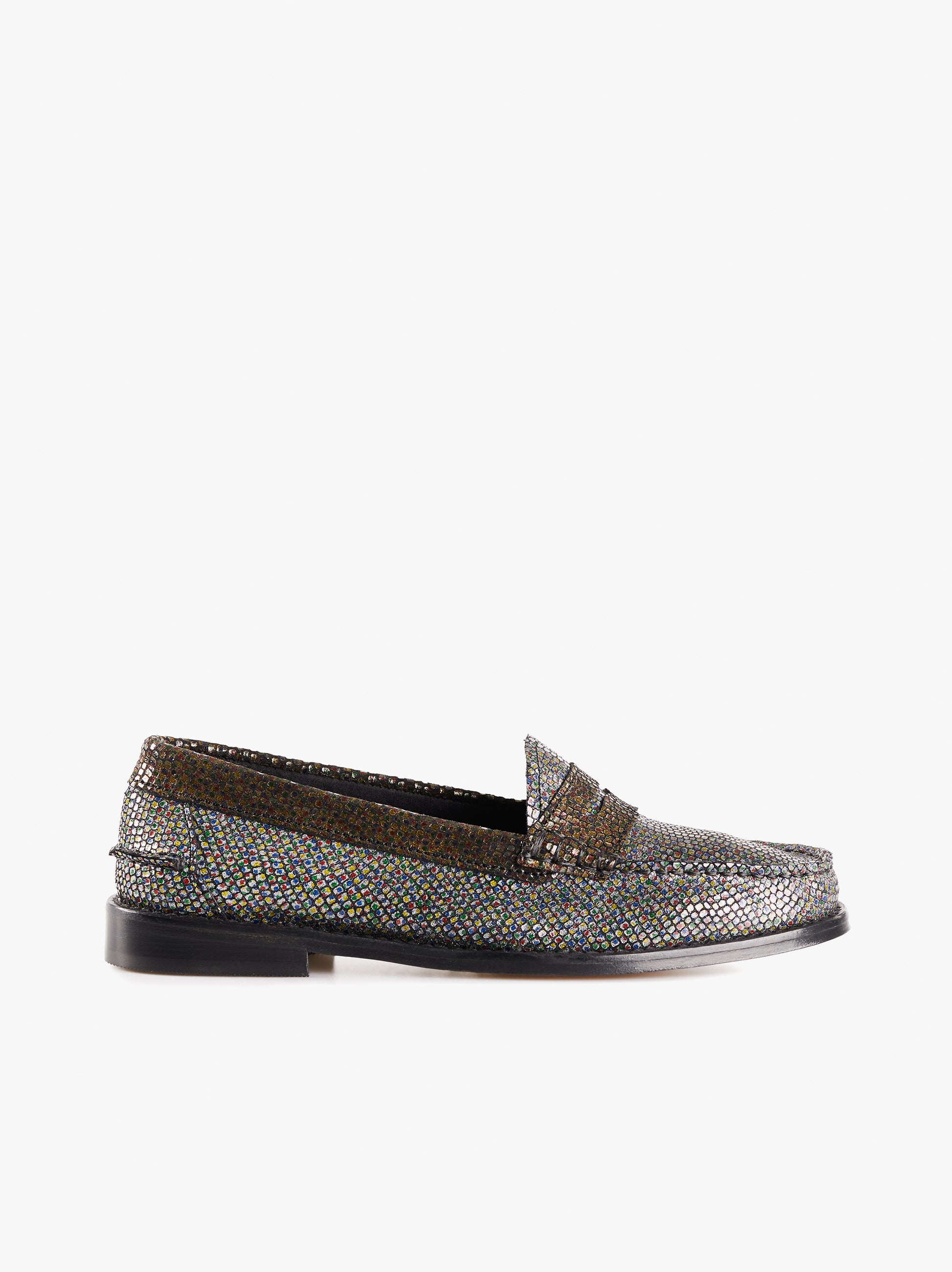 Snakeskin on sale loafers womens