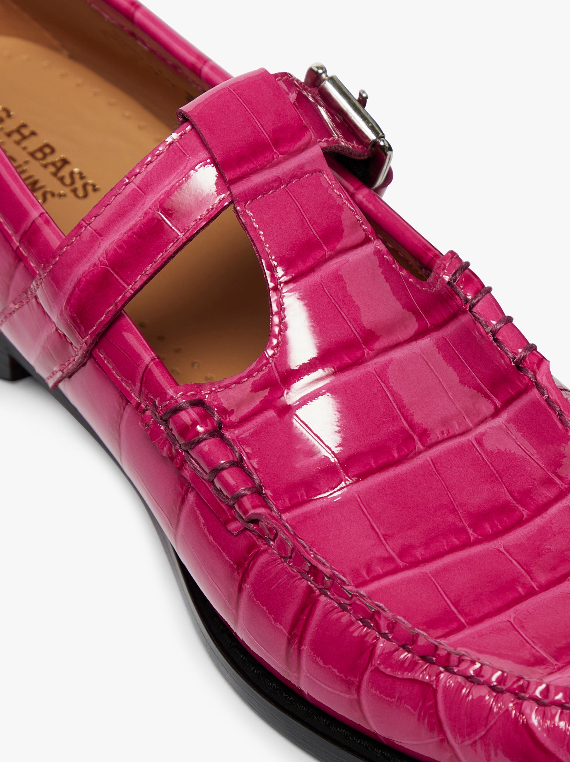 Pink mary janes womens on sale