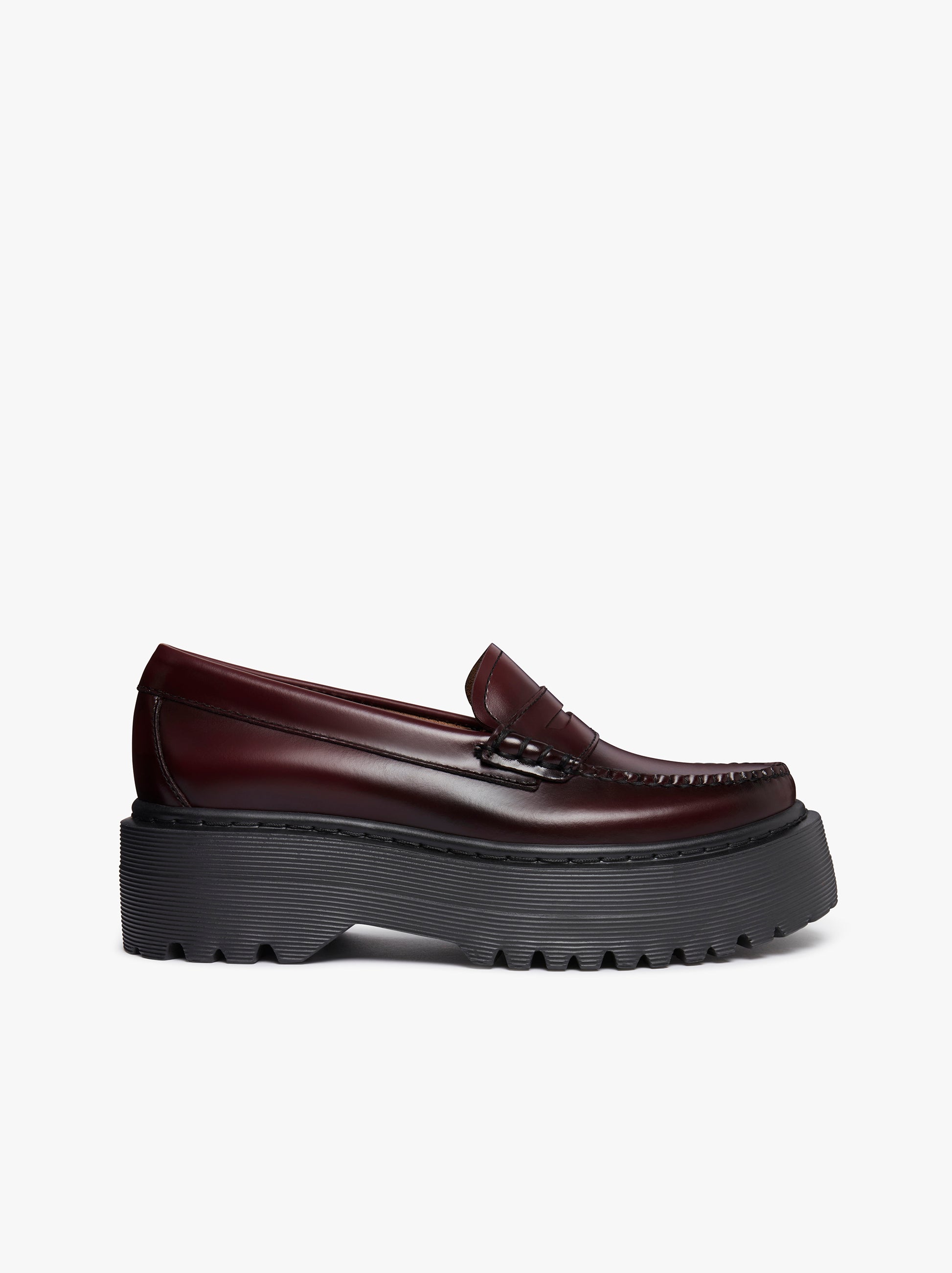 Platform penny loafers outlet