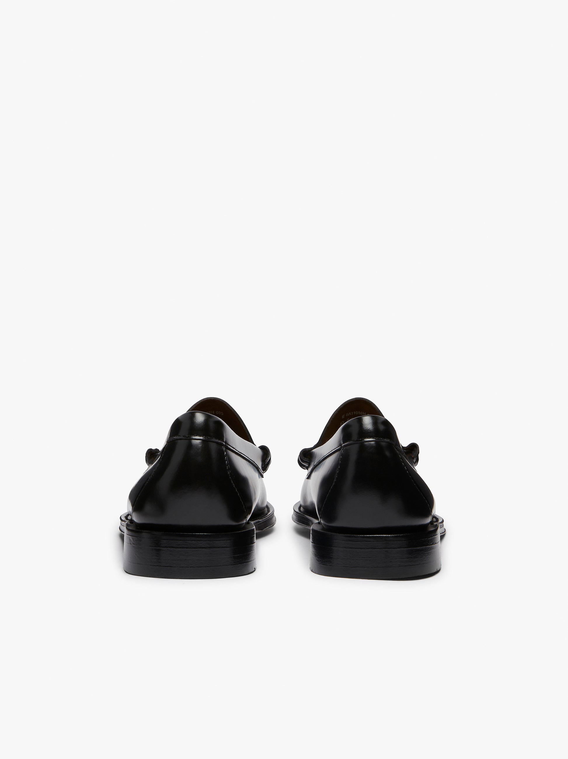 Black Leather Loafer Shoes Mens | Bass Weejuns Larson – G.H.