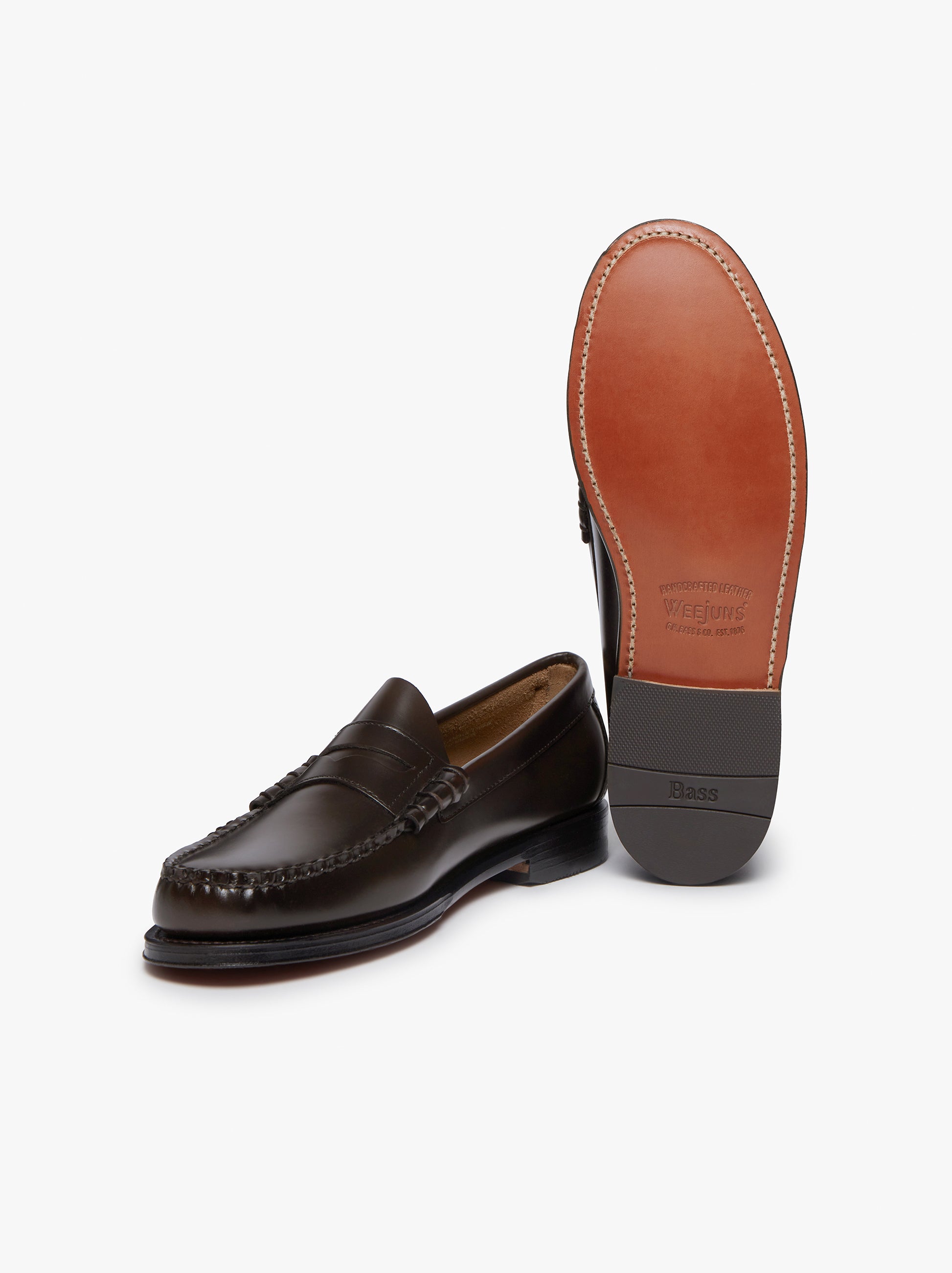 Chocolate Loafers | Chocolate Brown Loafers Mens – G.H.BASS – G.H.