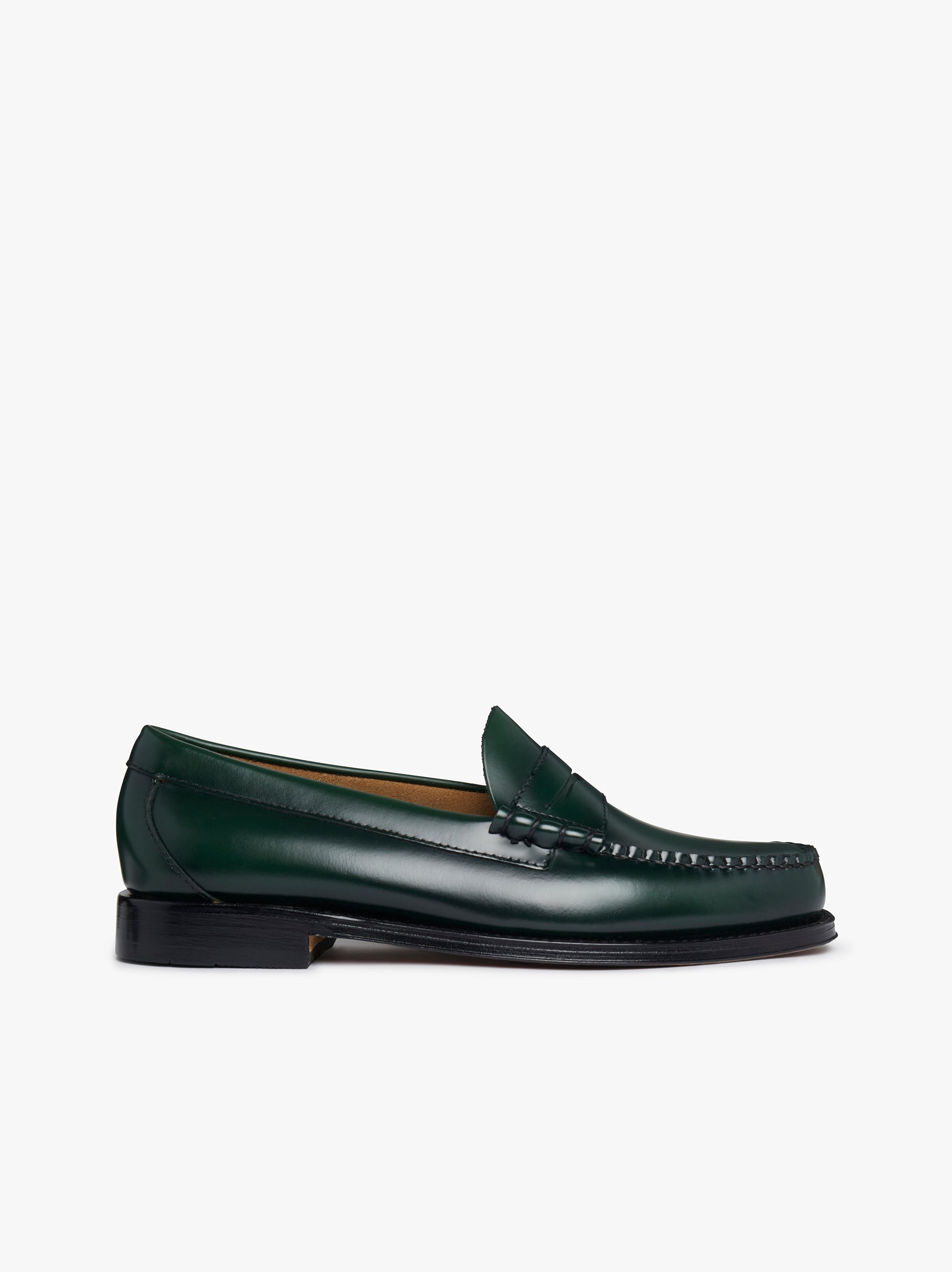 Mens Green Leather Loafers | Green Leather Loafers â€“ G.H.BASS – G.H ...