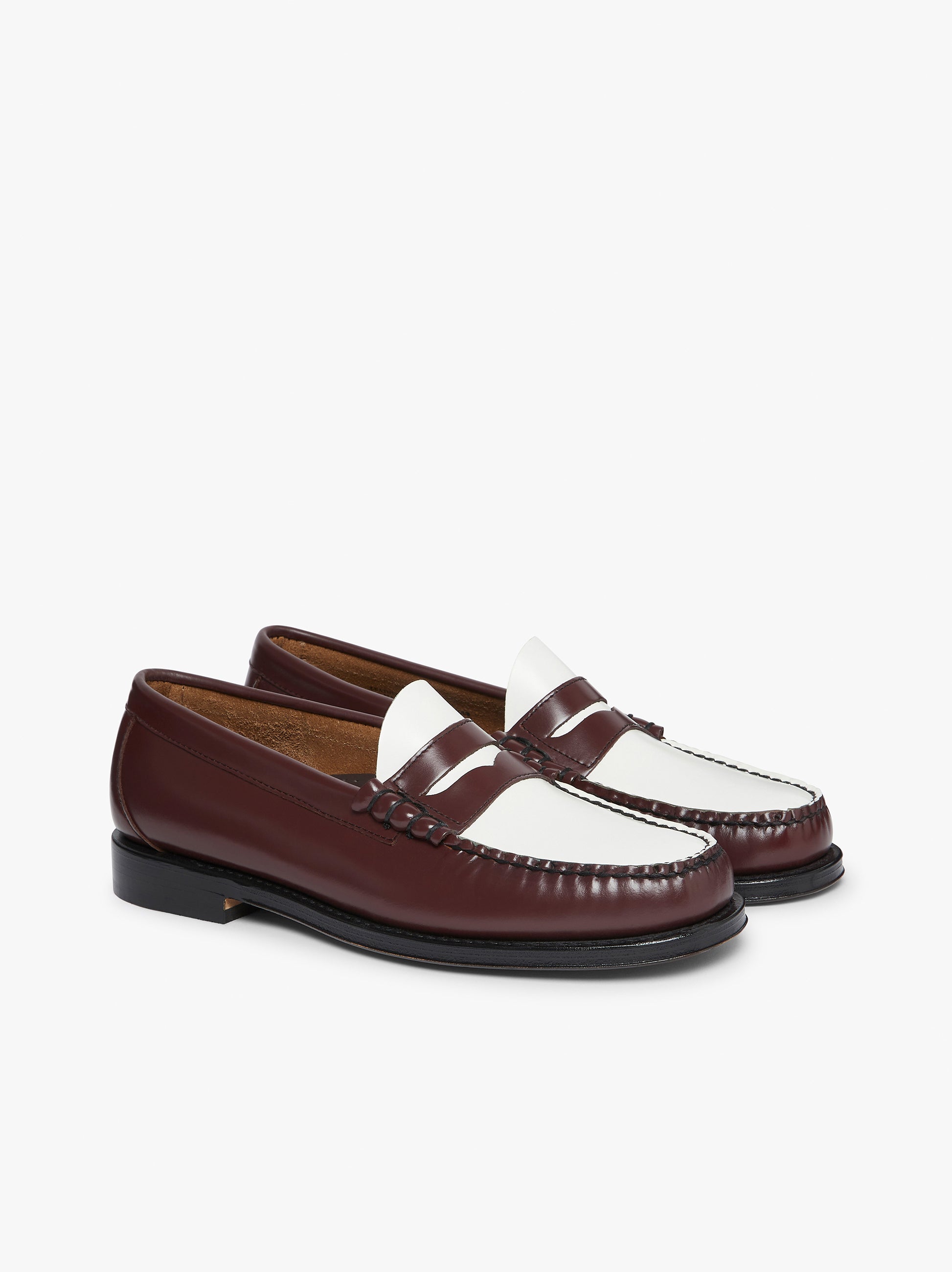 Wine And White Loafers | Weejuns Penny Loafers G.H.BASS – G.H.BASS ...