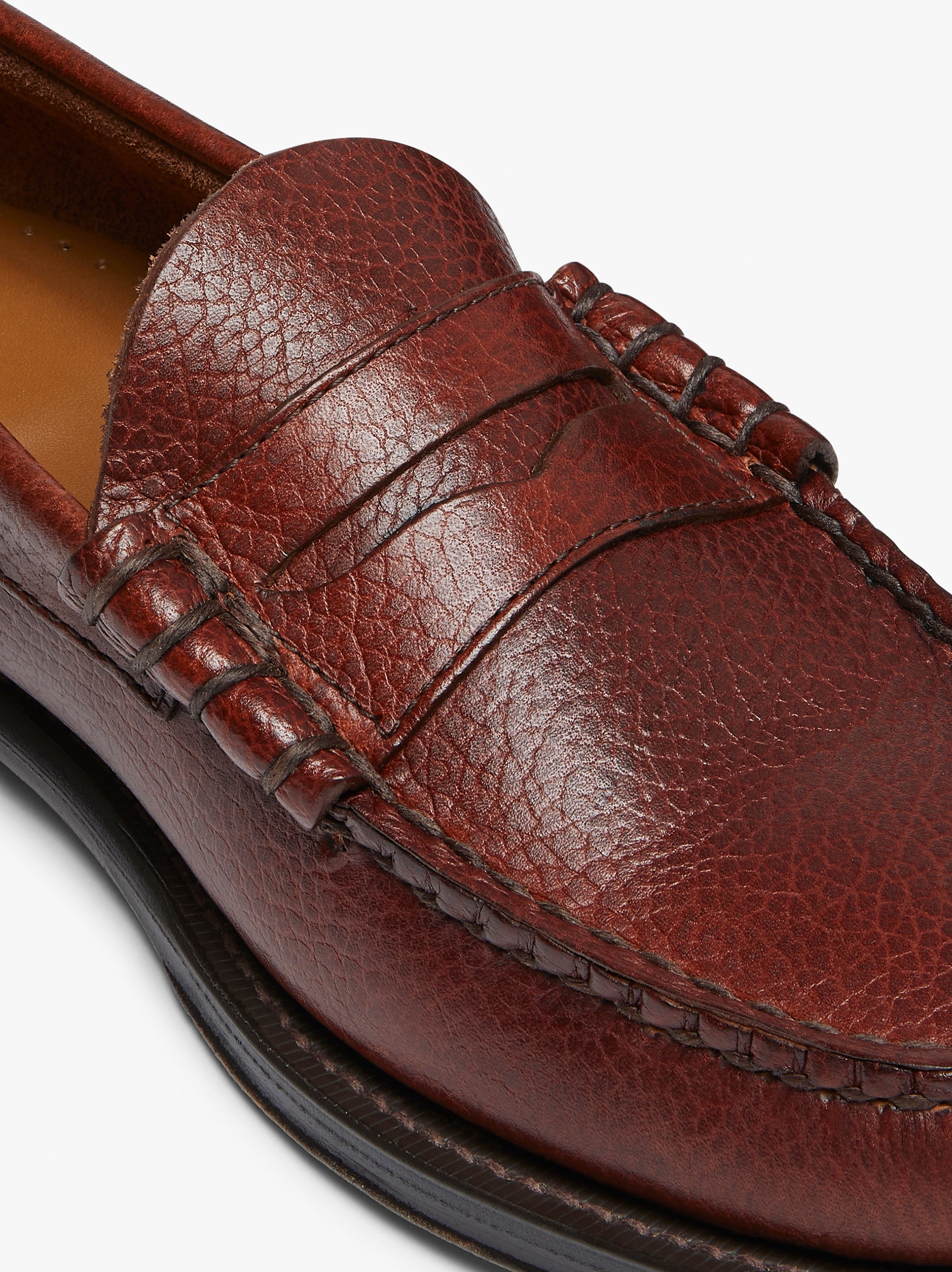 Dark Brown Leather Loafers Mens | Dark Brown Loafers – G.H.BASS 1876