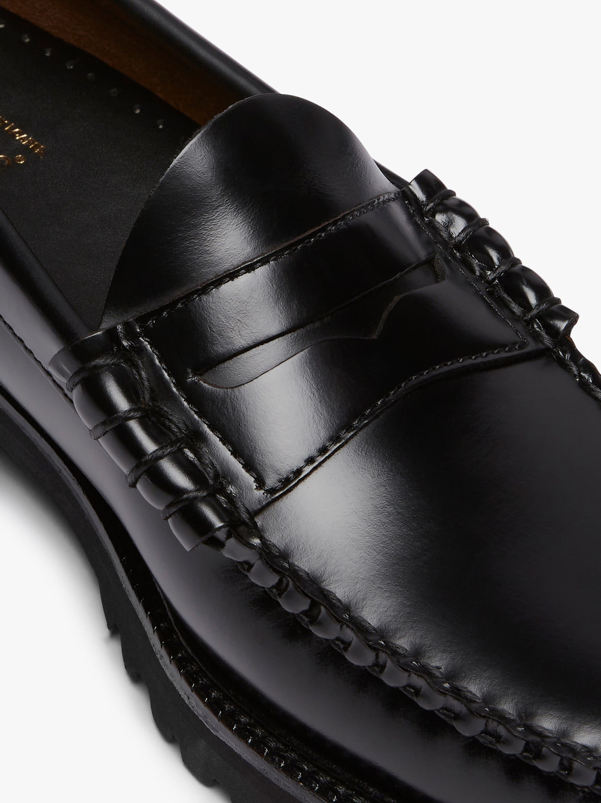 Bass black deals penny loafers