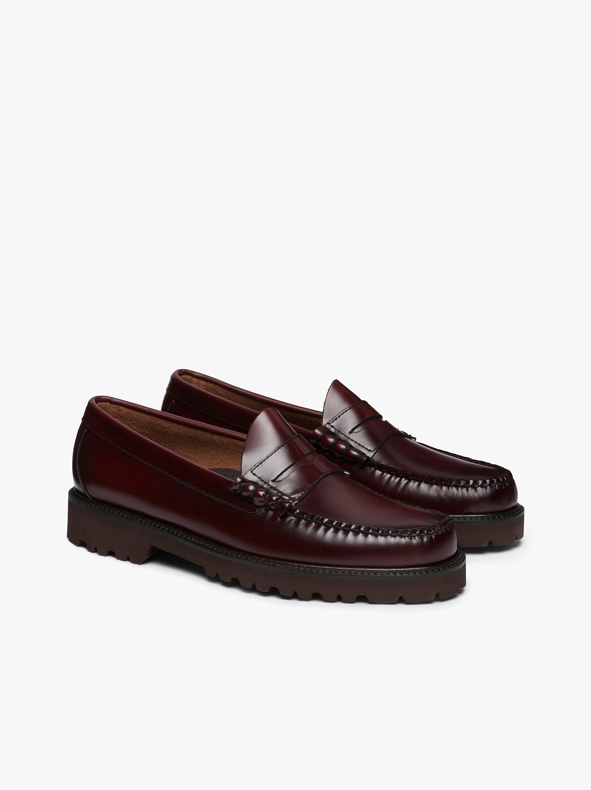 Wine Loafers Mens | Bass Weejuns Larson 90S Loafer – G.H.BASS 1876