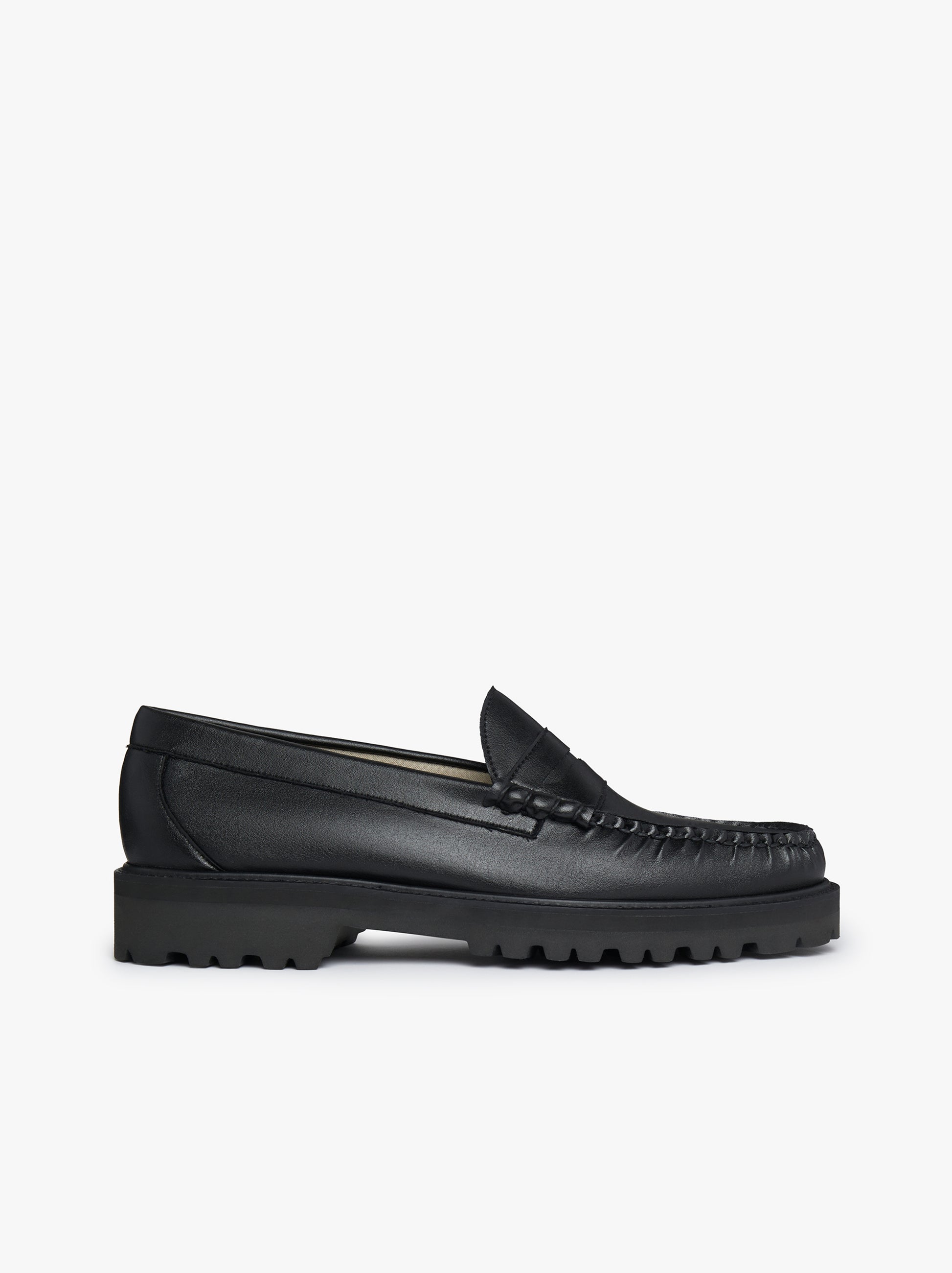 Vegan Leather Loafers Mens | Black Vegan Loafers – G.H.BASS 1876