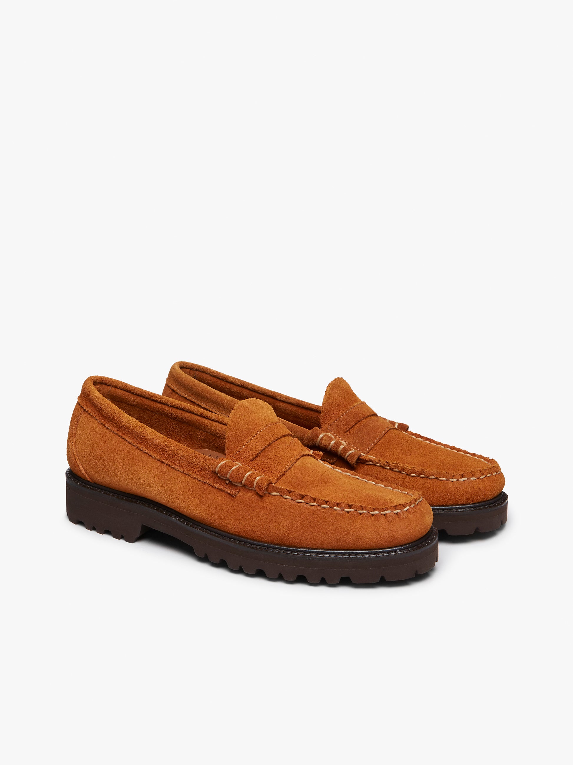 Mens Tan Suede Loafers | Tan Loafers – G.H.BASS 1876