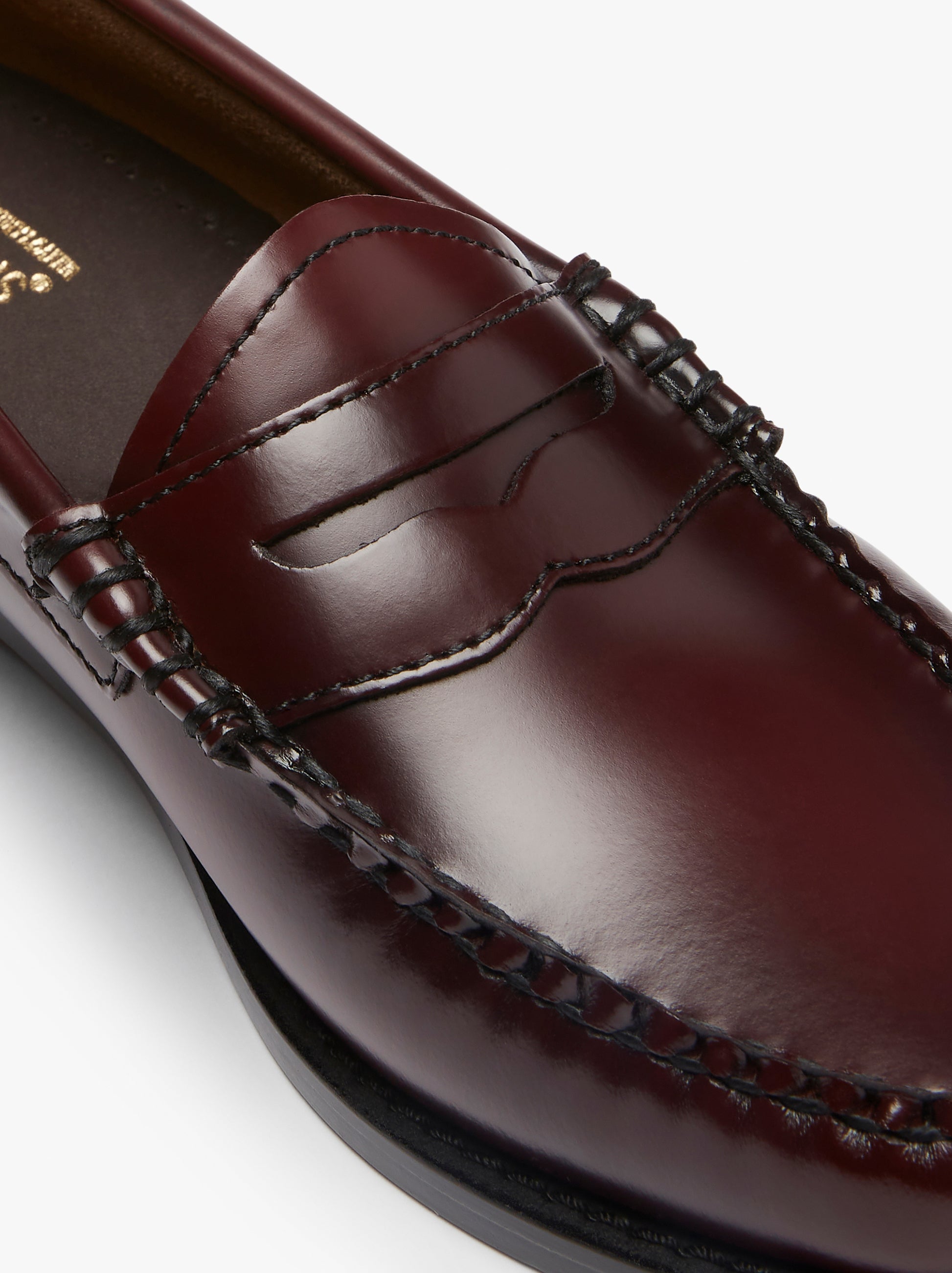 Bass Weejuns Burgundy | Burgundy Leather Loafers – G.H.BASS – G.H.