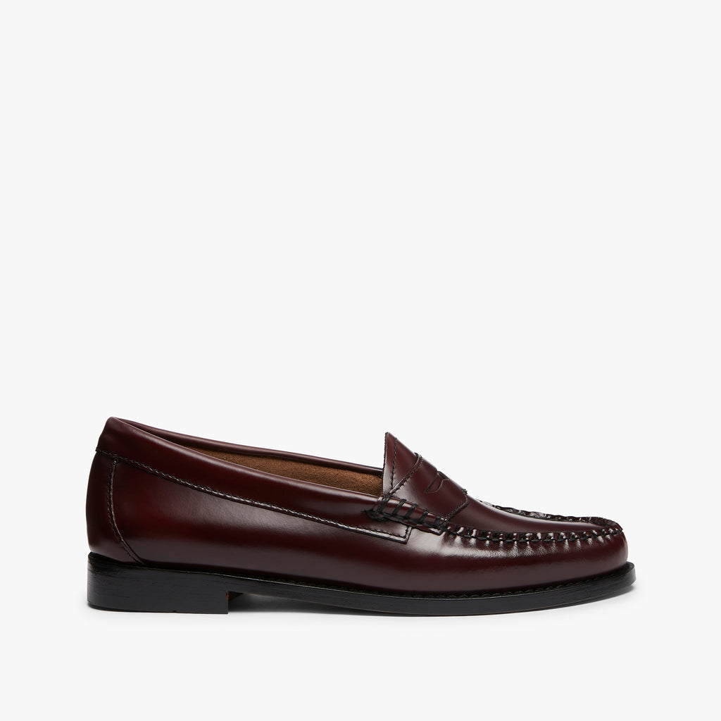 Bass Weejuns Burgundy | Burgundy Leather Loafers – G.H.BASS 1876