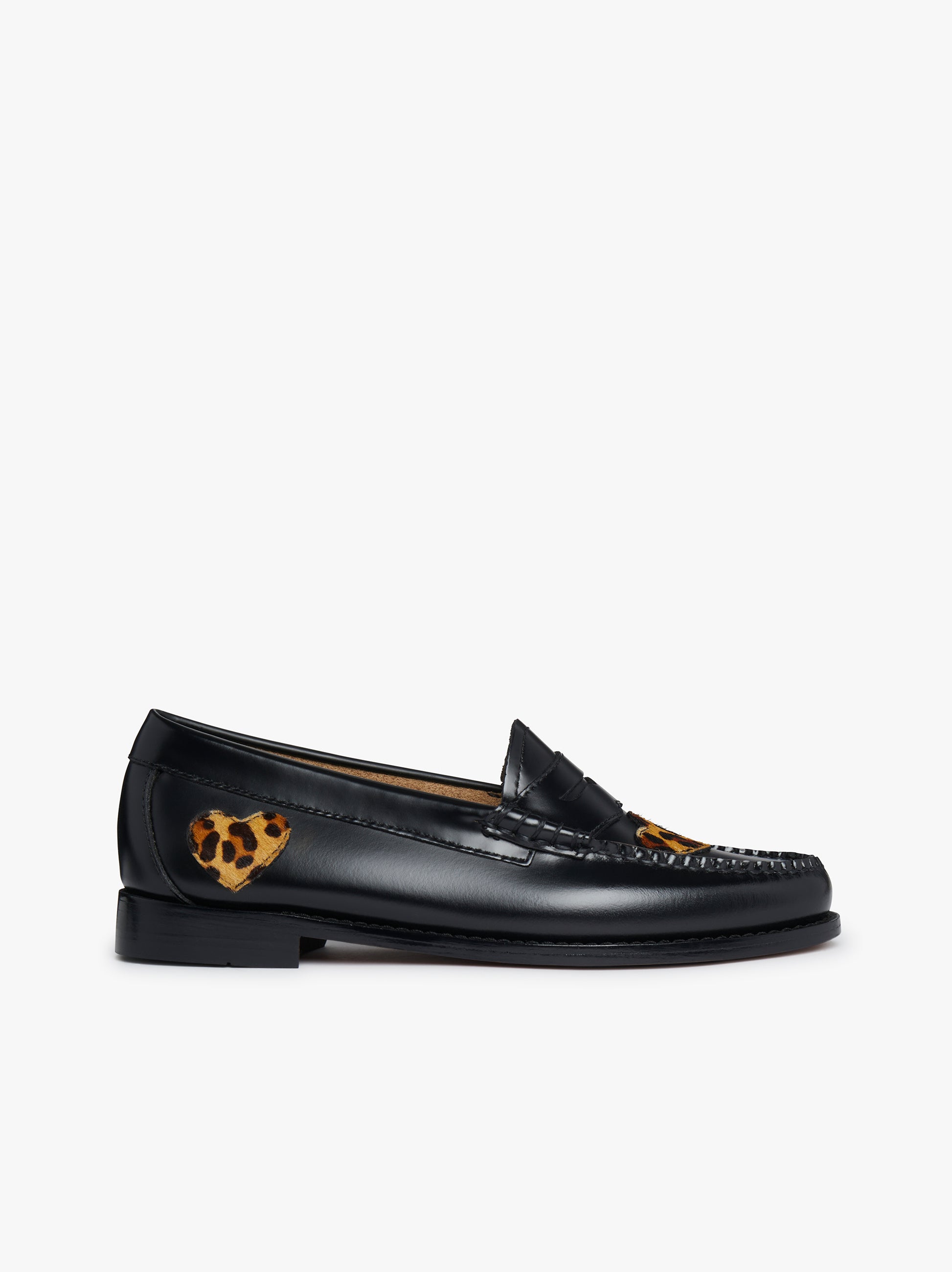Leopard Print Leather Loafers | Leopard Print Penny Loafers – G.H.