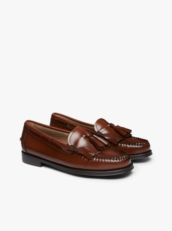 Cognac Leather Loafers Womens | Tassel Loafers Womens â€“ G.H.BASS – G ...