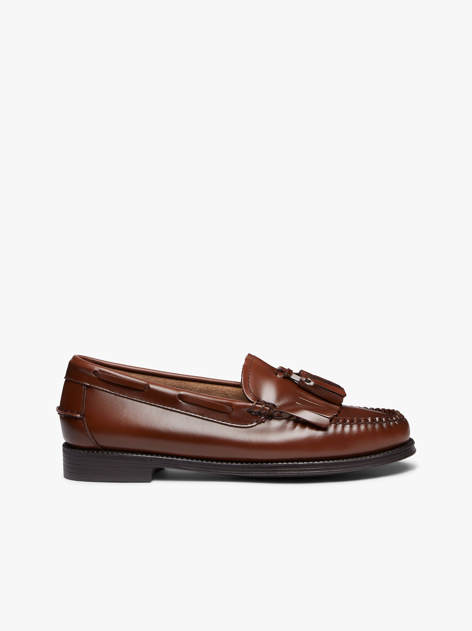 Cognac Leather Loafers Womens | Tassel Loafers Womens – G.H.BASS