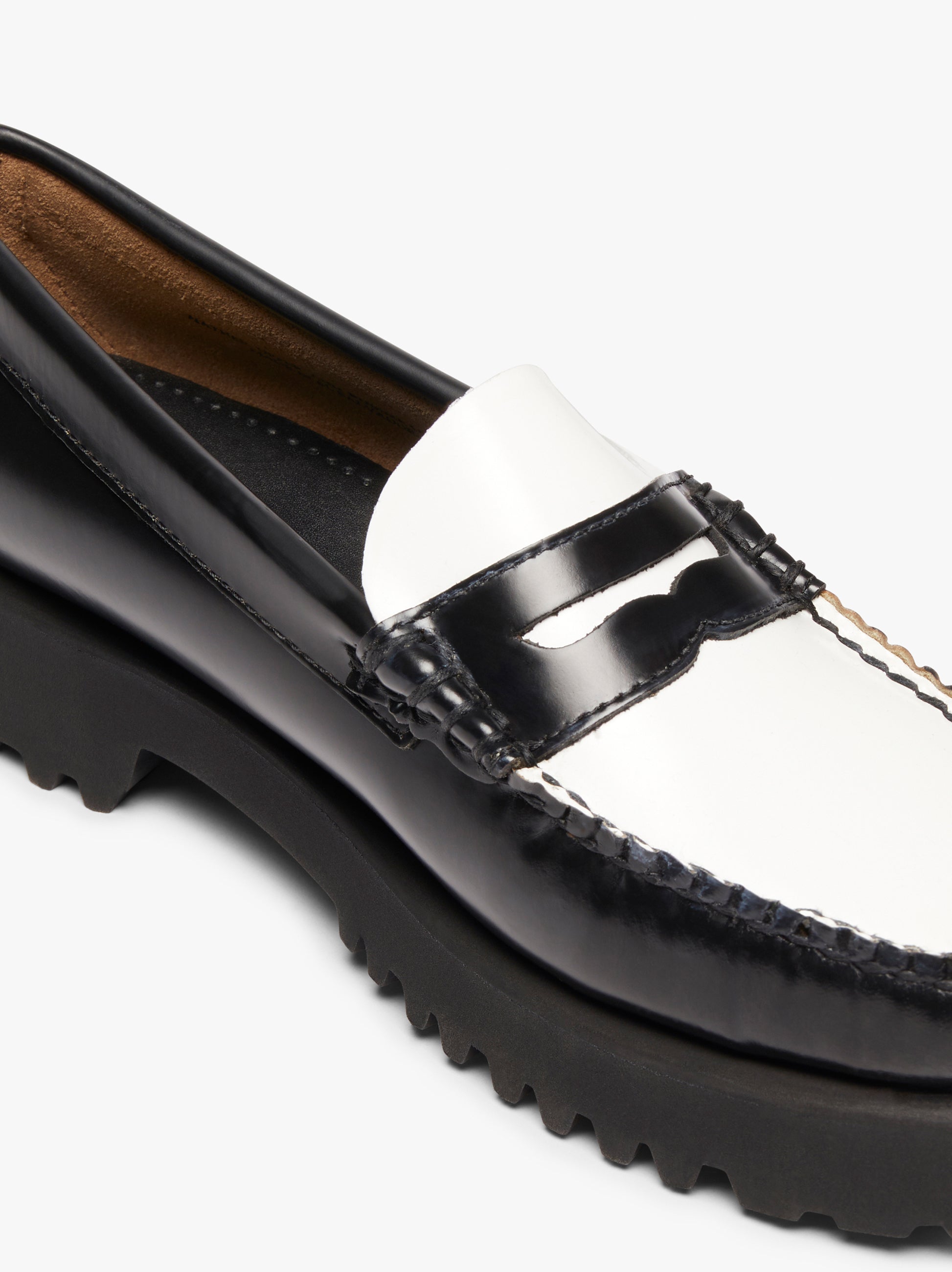 Black And White Loafers Womens | Weejuns 90S Penny Loafers â 