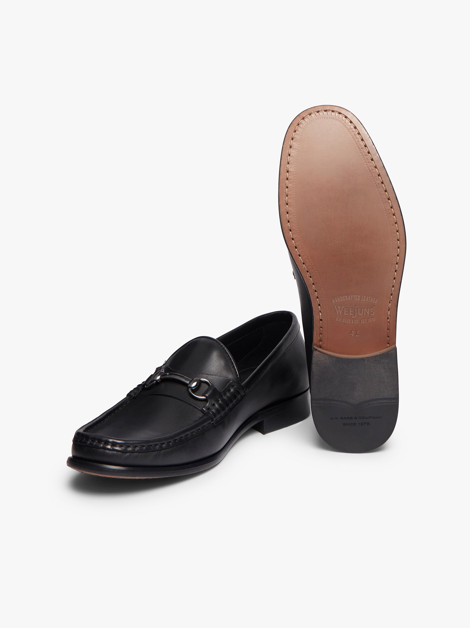 Mens loafers store with metal bar