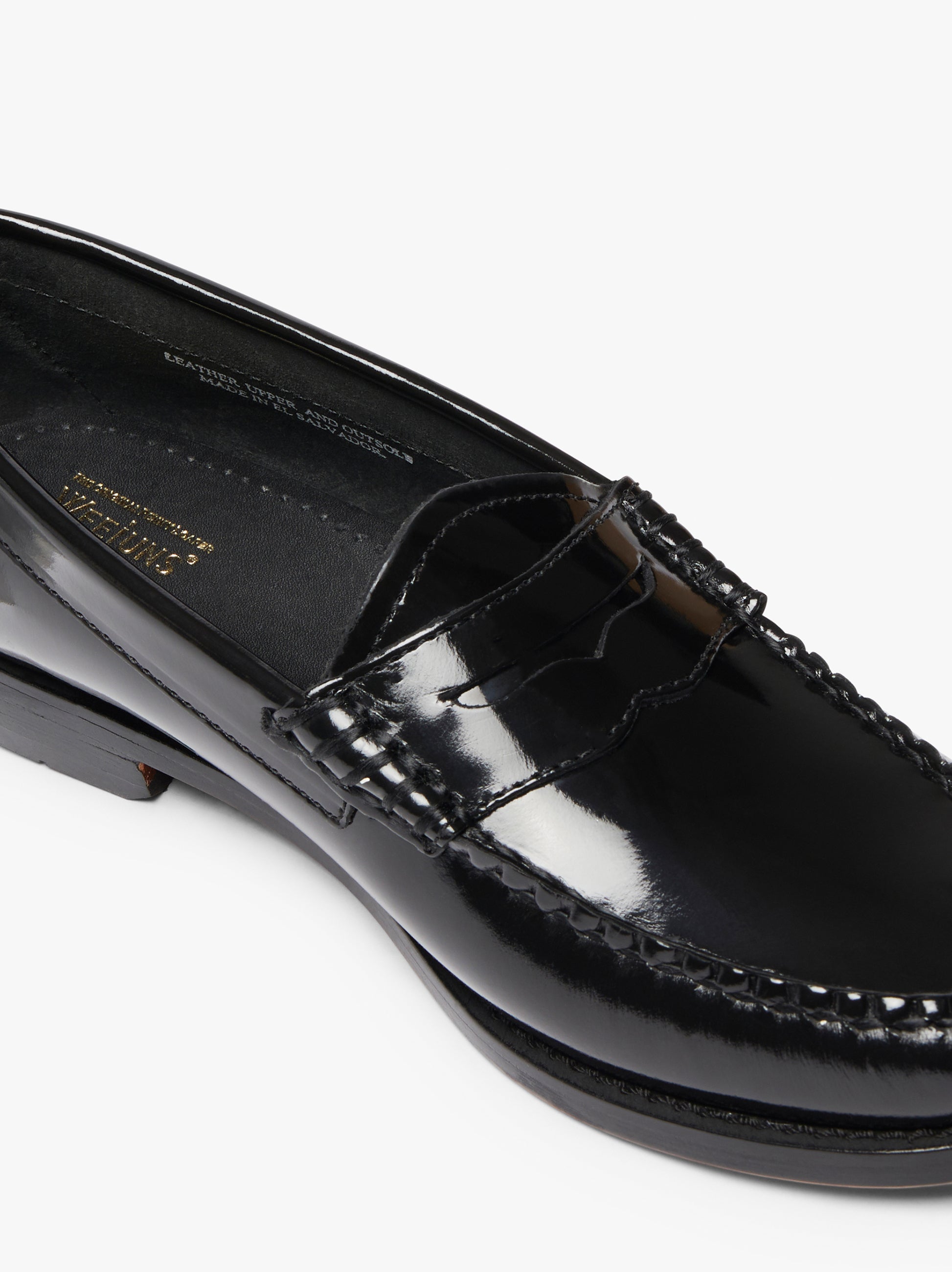 Patent leather penny loafers womens online